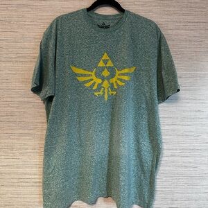 Mens The Legend of Zelda Skyward Sword size 2XL 2015 Nintendo Green